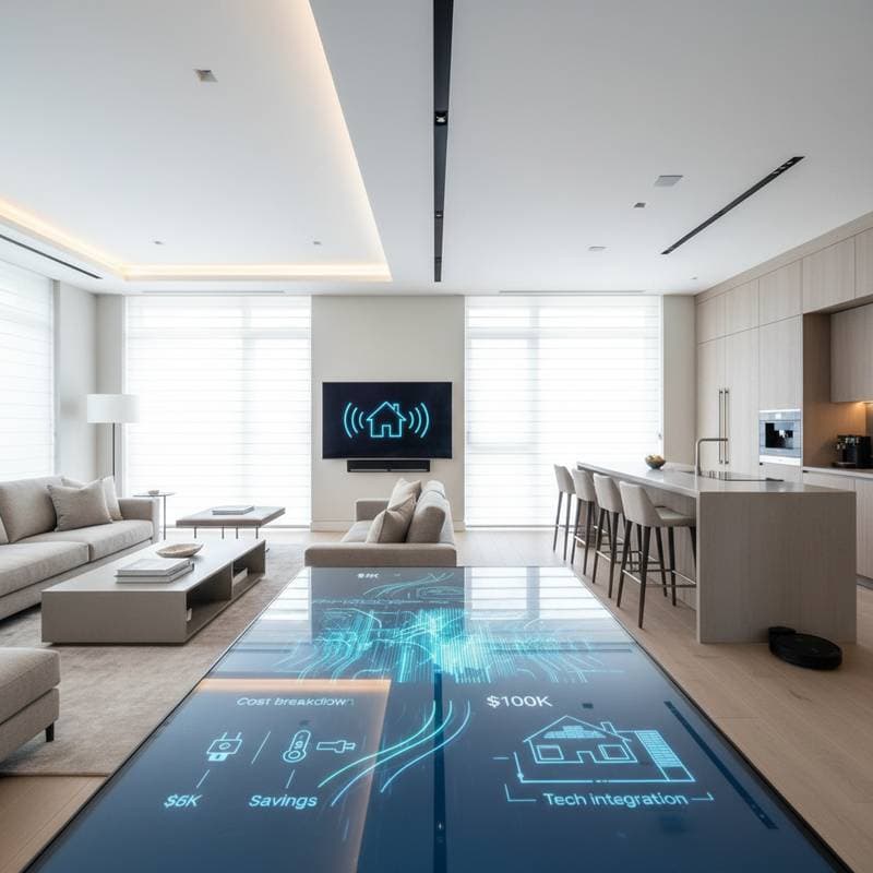 Featured image for Smart Home Remodels: $5K to $100K Budget Breakdown