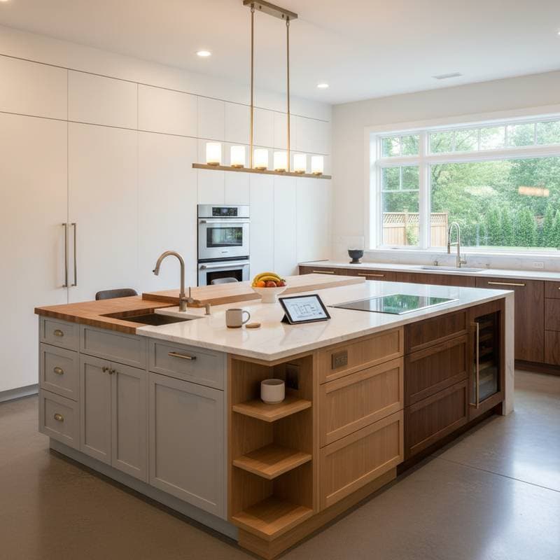 Kitchen Island Costs: $1,500 to $15,000+ Explained