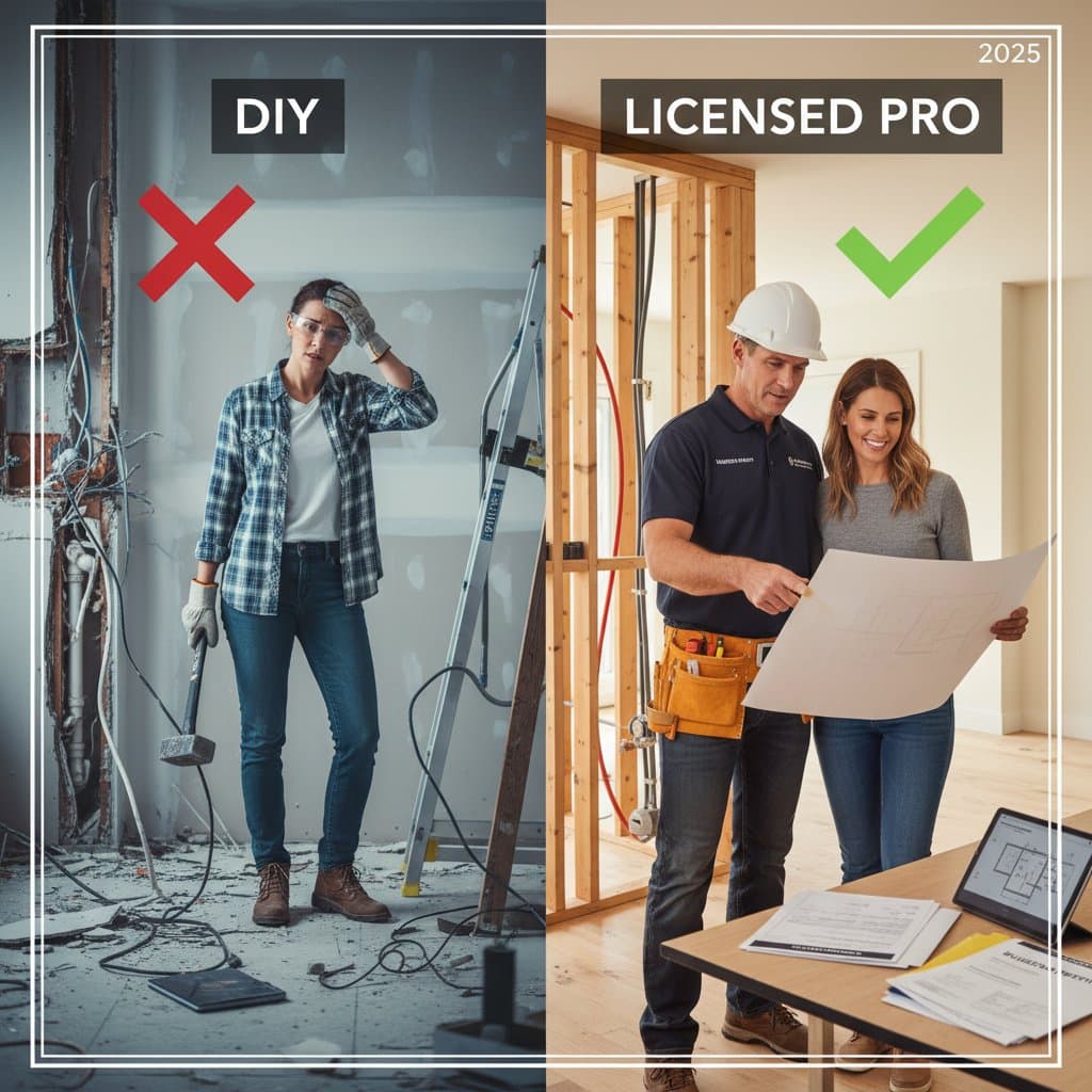 When DIY Projects Legally Require a Licensed Pro