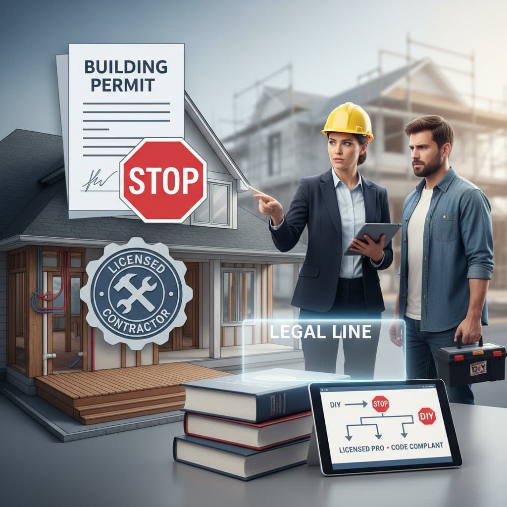 Projects That Legally Require Licensed Contractors