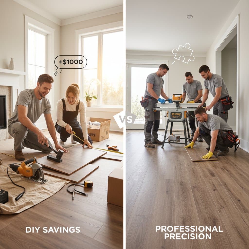 LVP Installation: When DIY Saves $1,000 or More