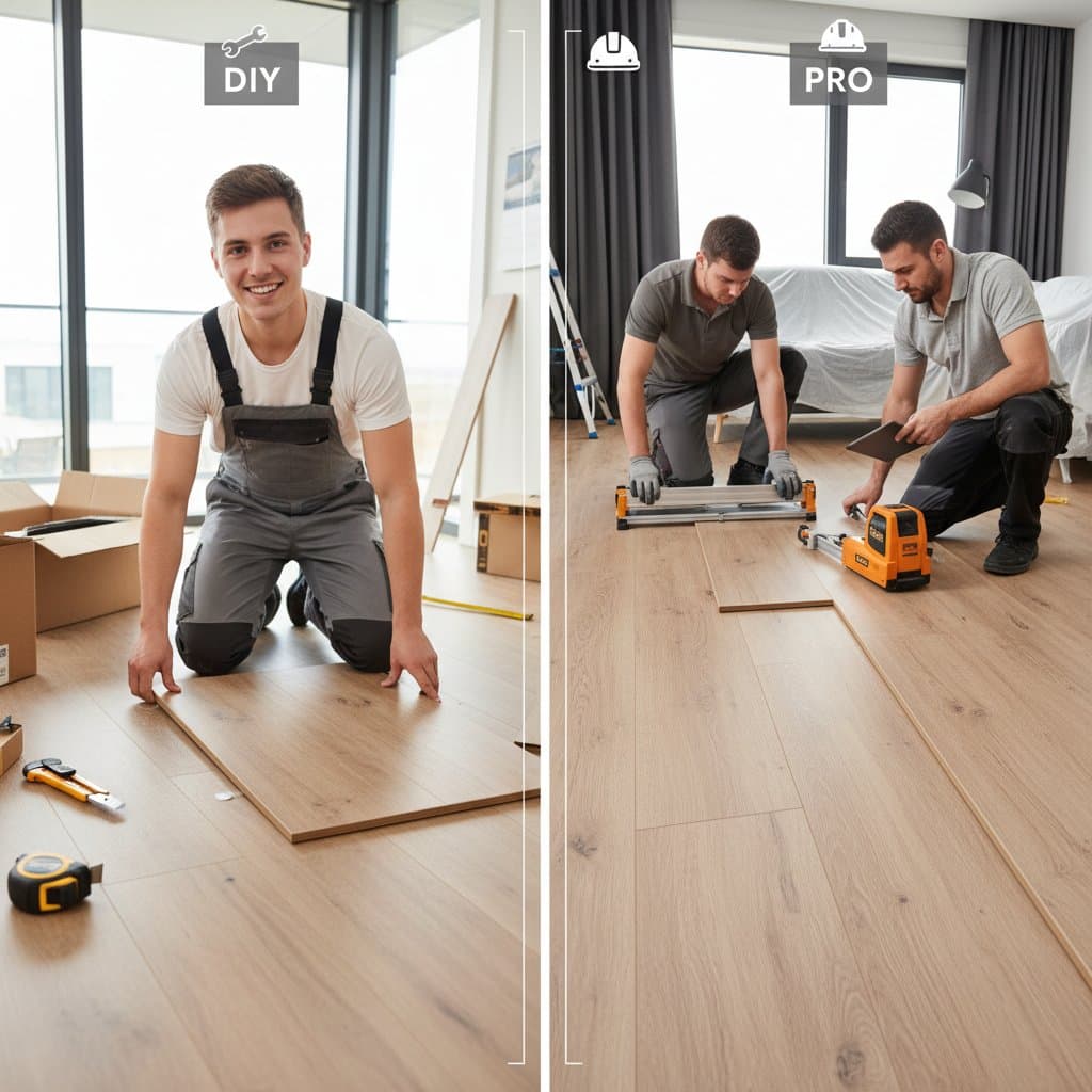 Should You DIY LVP Flooring or Hire a Pro in 2025?