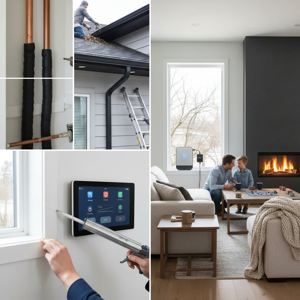 Smart Home Prep Stops Winter Storm Damage