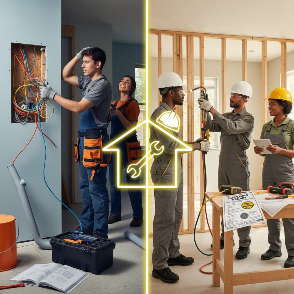 DIY Projects That Require Licensed Pros by Law