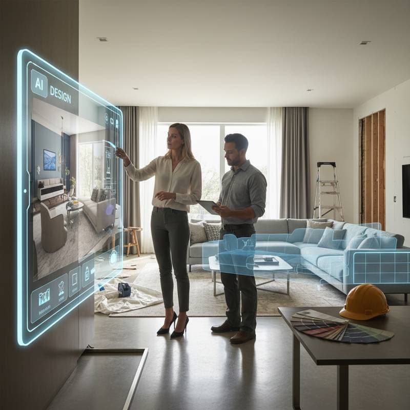 AI and Pro Designers Now Team Up for Remodels