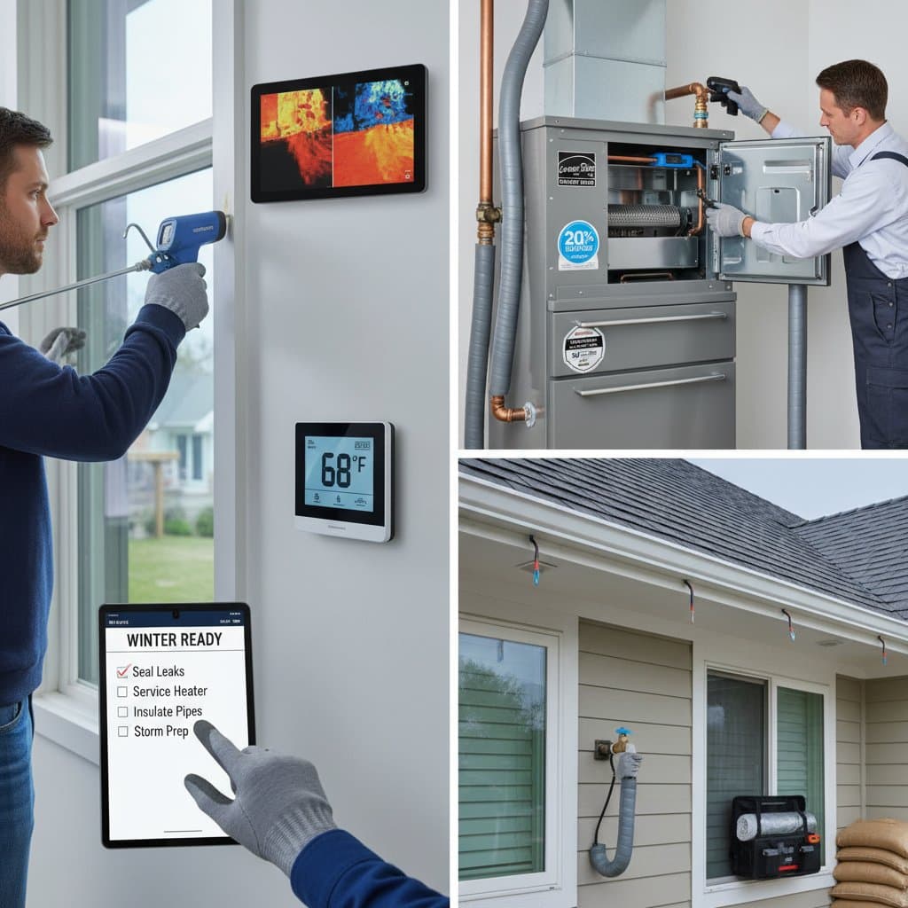 Seal and Insulate to Cut Winter Heating Costs 20%