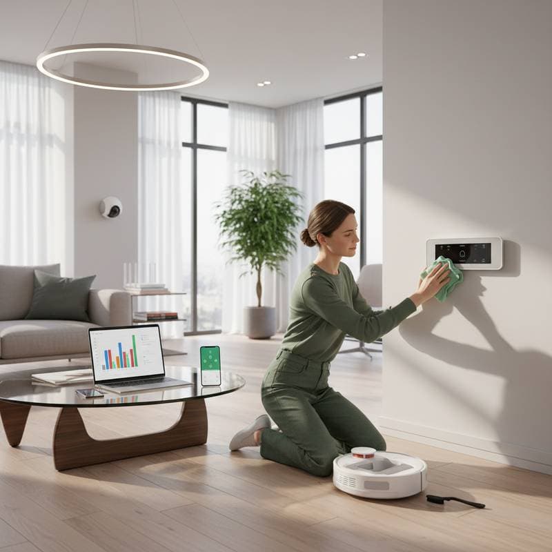 Featured image for Spring Maintenance Keeps Smart Home Devices Efficient