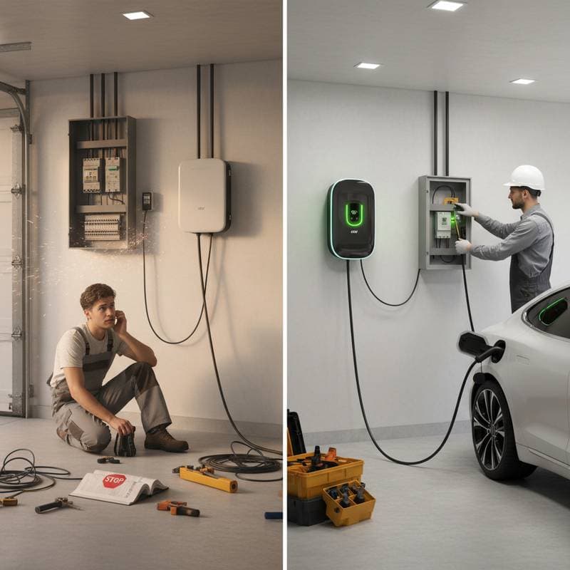 Featured image for EV Charger Install: When DIY Meets Your Breaker Panel