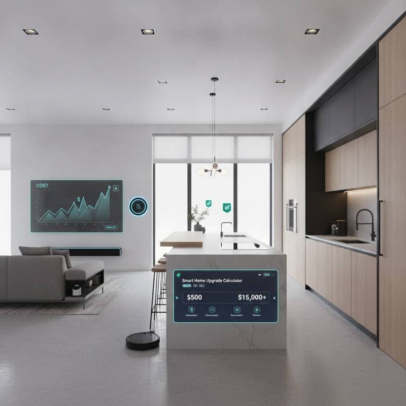 Smart Home Upgrades Cost $500 to $15K by 2026