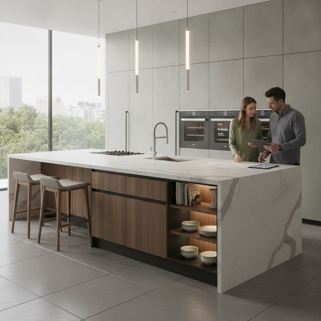 Featured image for Kitchen Island ROI: Expect 55-75% Return in 2026